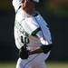 Eastern junior Brian Valente pitches the ball as Eastern takes on Michigan State at Oestrike Stadium on Wednesday.  Melanie Maxwell I AnnArbor.com